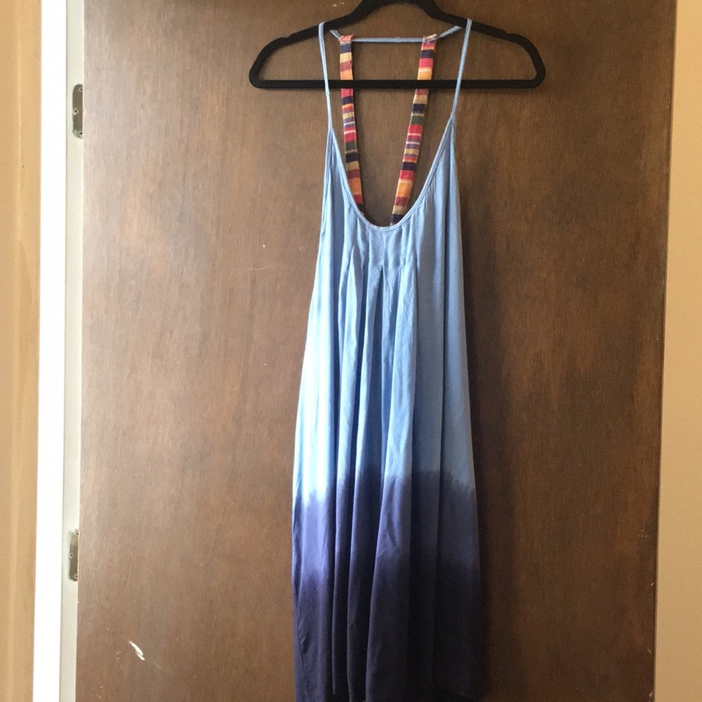 NWT Short Navy Ombré Dress